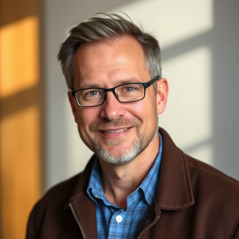 Portrait von Lehrer Stefan Meier