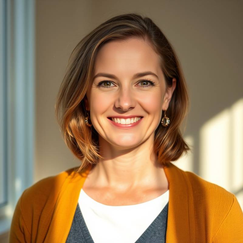 Portrait von Lehrerin Anna Schmidt